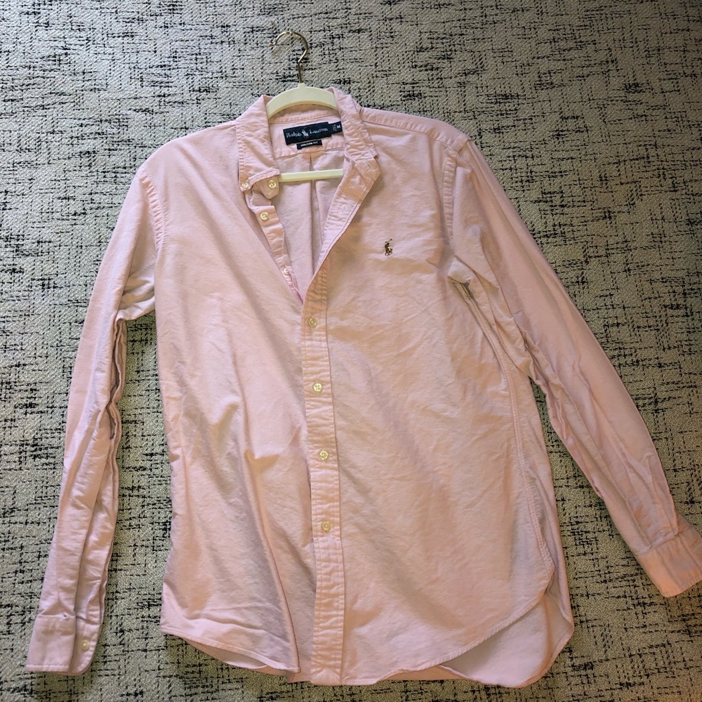 Ralph Lauren Peach colored button down